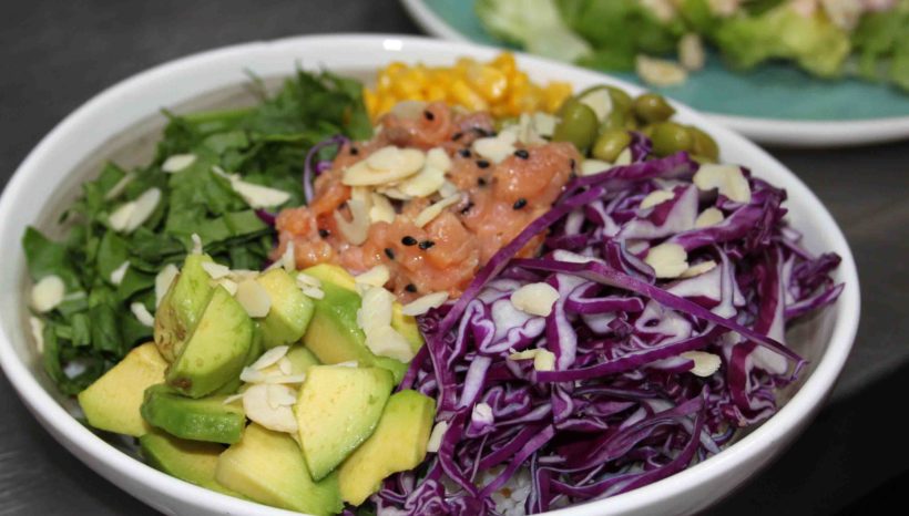 Pokè con Salmone